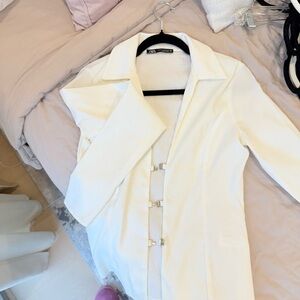 Zara Cream Women's Top